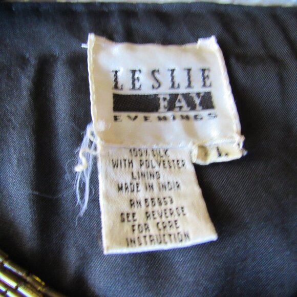 Vintage Evening Sequin Evening Jacket Mod Floral Designer Silk Colorful - Picture 7 of 13